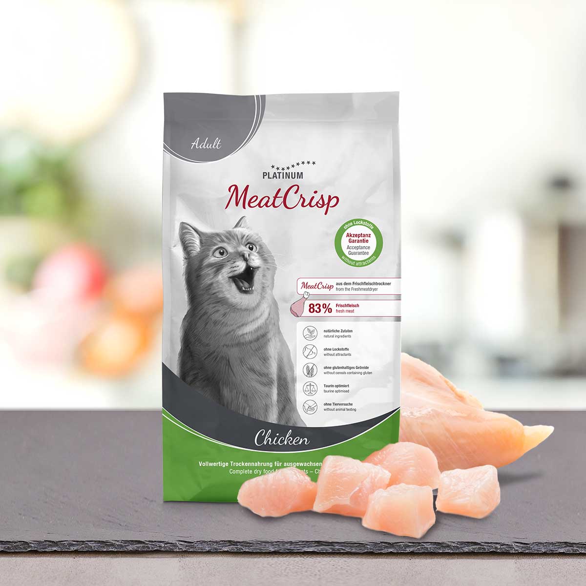 แมวโต – MeatCrisp รสไก่ 