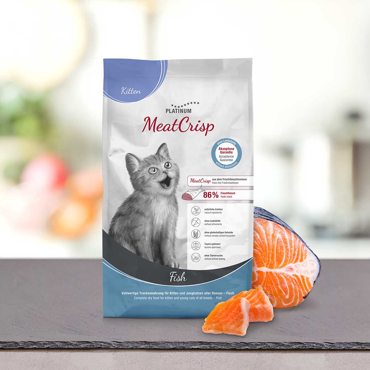 ลูกแมวและแมวช่วงวัยรุ่น - MeatCrisp รสปลา