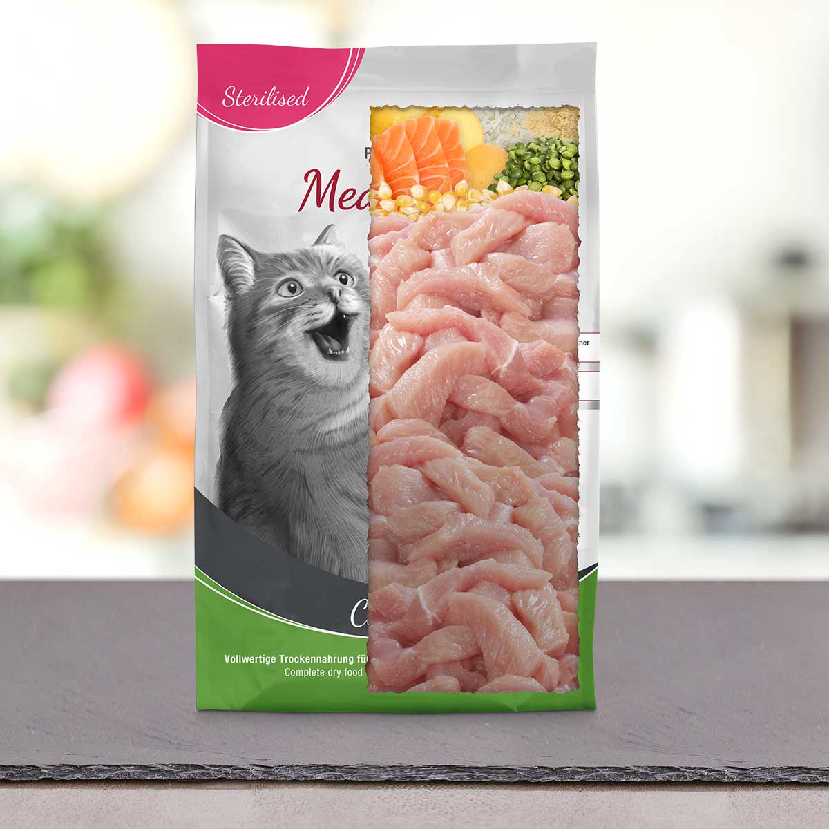 แมวโตที่ทำหมันแล้ว – MeatCrisp รสไก่